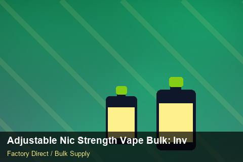 Adjustable Nic Strength Vape Bulk — Adjustable Nic Strength Vape Bulk: Inventory Management — WooCommerce Sync photo 2