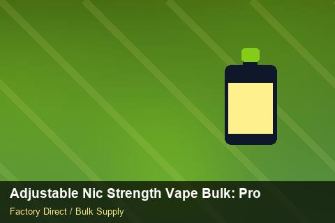 Adjustable Nic Strength Vape Bulk — Adjustable Nic Strength Vape Bulk: Procurement Checklist — WooCommerce Sync photo 1