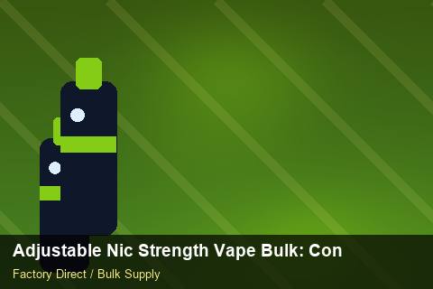 Adjustable Nic Strength Vape Bulk — Adjustable Nic Strength Vape Bulk: Contract Essentials — WooCommerce Sync photo 1