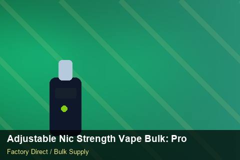 Adjustable Nic Strength Vape Bulk — Adjustable Nic Strength Vape Bulk: Product Launch Playbook — WooCommerce Sync photo 1