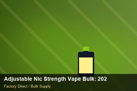 Adjustable Nic Strength Vape Bulk — Adjustable Nic Strength Vape Bulk: 2026 Buyer's Handbook — API Integration photo 1