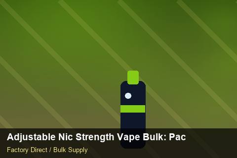 Adjustable Nic Strength Vape Bulk — Adjustable Nic Strength Vape Bulk: Packaging Standards — API Integration photo 2