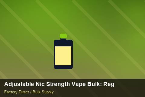 Adjustable Nic Strength Vape Bulk — Adjustable Nic Strength Vape Bulk: Regulatory Update — API Integration photo 1