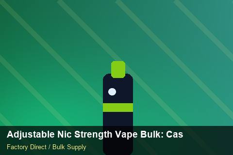Adjustable Nic Strength Vape Bulk — Adjustable Nic Strength Vape Bulk: Case Studies — API Integration photo 1