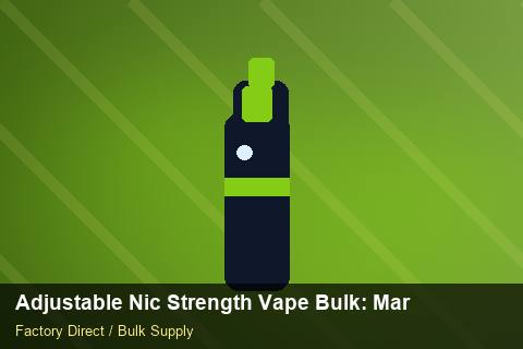 Adjustable Nic Strength Vape Bulk — Adjustable Nic Strength Vape Bulk: Market Comparison — API Integration photo 2