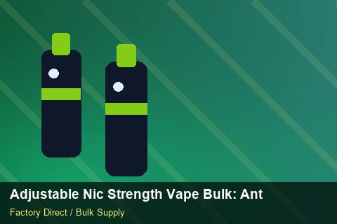 Adjustable Nic Strength Vape Bulk — Adjustable Nic Strength Vape Bulk: Anti-Counterfeit Measures — API Integration photo 2