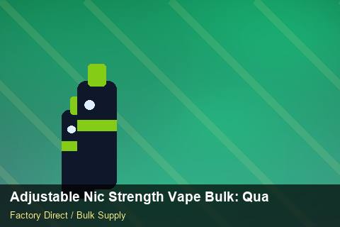 Adjustable Nic Strength Vape Bulk — Adjustable Nic Strength Vape Bulk: Quality Inspection Checklist — EDI Setup photo 2