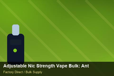 Adjustable Nic Strength Vape Bulk — Adjustable Nic Strength Vape Bulk: Anti-Counterfeit Measures — EDI Setup photo 1