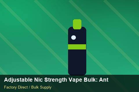 Adjustable Nic Strength Vape Bulk — Adjustable Nic Strength Vape Bulk: Anti-Counterfeit Measures — EDI Setup photo 2