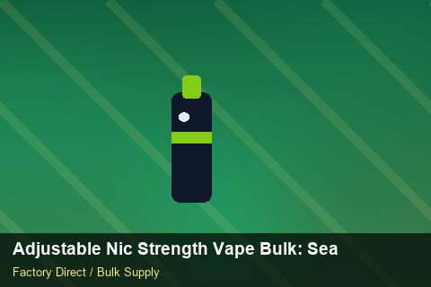 Adjustable Nic Strength Vape Bulk — Adjustable Nic Strength Vape Bulk: Seasonal Planning — EDI Setup photo 2