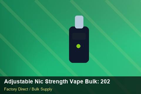 Adjustable Nic Strength Vape Bulk — Adjustable Nic Strength Vape Bulk: 2026 Buyer's Handbook — Stock Feeds photo 2