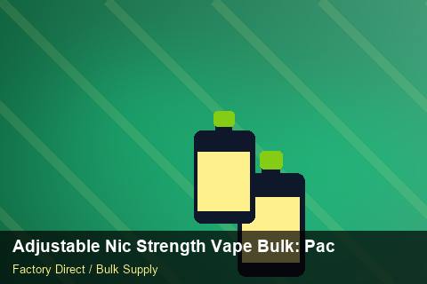 Adjustable Nic Strength Vape Bulk — Adjustable Nic Strength Vape Bulk: Packaging Standards — Stock Feeds photo 1