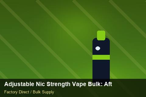 Adjustable Nic Strength Vape Bulk — Adjustable Nic Strength Vape Bulk: After-Sales Support — Stock Feeds photo 1