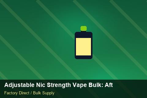 Adjustable Nic Strength Vape Bulk — Adjustable Nic Strength Vape Bulk: After-Sales Support — Stock Feeds photo 2