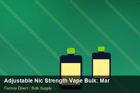 Adjustable Nic Strength Vape Bulk — Adjustable Nic Strength Vape Bulk: Market Trends 2026 — Stock Feeds photo 1