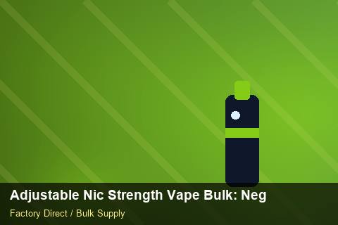 Adjustable Nic Strength Vape Bulk — Adjustable Nic Strength Vape Bulk: Negotiation Tips — Stock Feeds photo 1