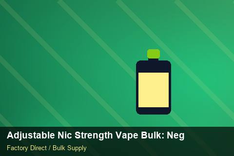 Adjustable Nic Strength Vape Bulk — Adjustable Nic Strength Vape Bulk: Negotiation Tips — Stock Feeds photo 2