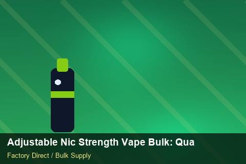 Adjustable Nic Strength Vape Bulk — Adjustable Nic Strength Vape Bulk: Quality Control Process — Stock Feeds photo 1