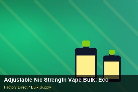 Adjustable Nic Strength Vape Bulk — Adjustable Nic Strength Vape Bulk: Eco-Friendly Materials — Stock Feeds photo 1