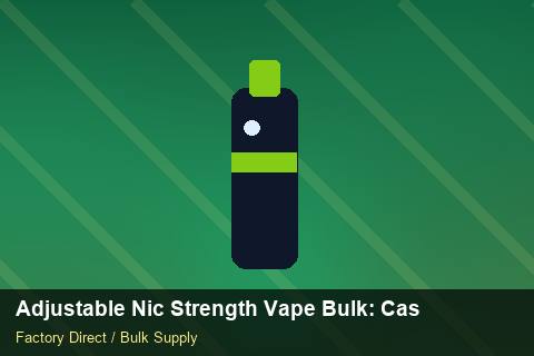 Adjustable Nic Strength Vape Bulk — Adjustable Nic Strength Vape Bulk: Case Studies — Stock Feeds photo 1