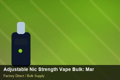 Adjustable Nic Strength Vape Bulk — Adjustable Nic Strength Vape Bulk: Margin Calculator — Stock Feeds photo 2