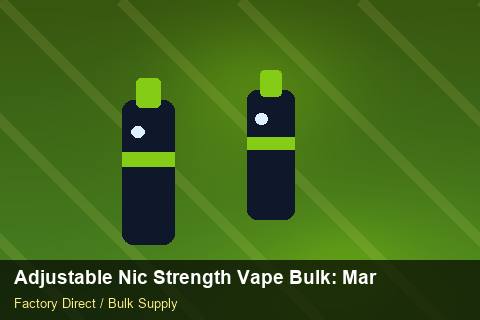 Adjustable Nic Strength Vape Bulk — Adjustable Nic Strength Vape Bulk: Market Comparison — Stock Feeds photo 2