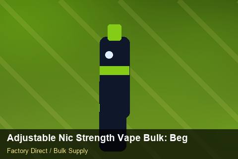 Adjustable Nic Strength Vape Bulk — Adjustable Nic Strength Vape Bulk: Beginner's Guide — Stock Feeds photo 1