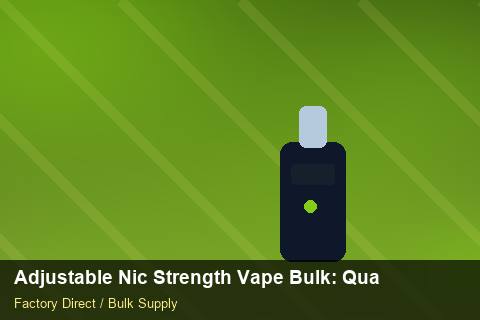 Adjustable Nic Strength Vape Bulk — Adjustable Nic Strength Vape Bulk: Quality Inspection Checklist — Order Automation photo 1