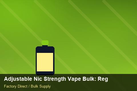 Adjustable Nic Strength Vape Bulk — Adjustable Nic Strength Vape Bulk: Regulatory Update — Order Automation photo 1
