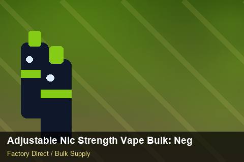 Adjustable Nic Strength Vape Bulk — Adjustable Nic Strength Vape Bulk: Negotiation Tips — Order Automation photo 1