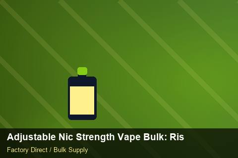 Adjustable Nic Strength Vape Bulk — Adjustable Nic Strength Vape Bulk: Risk Management — Order Automation photo 2