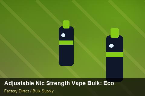 Adjustable Nic Strength Vape Bulk — Adjustable Nic Strength Vape Bulk: Eco-Friendly Materials — Order Automation photo 2