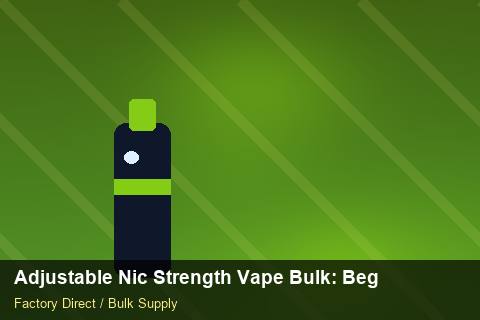 Adjustable Nic Strength Vape Bulk — Adjustable Nic Strength Vape Bulk: Beginner's Guide — Order Automation photo 1