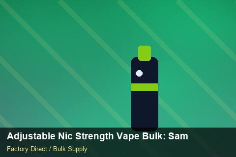Adjustable Nic Strength Vape Bulk — Adjustable Nic Strength Vape Bulk: Sample Policy — Returns Portal photo 1