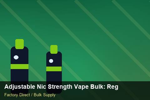 Adjustable Nic Strength Vape Bulk — Adjustable Nic Strength Vape Bulk: Regulatory Update — Returns Portal photo 2
