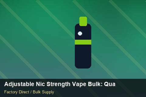 Adjustable Nic Strength Vape Bulk — Adjustable Nic Strength Vape Bulk: Quality Control Process — Returns Portal photo 1