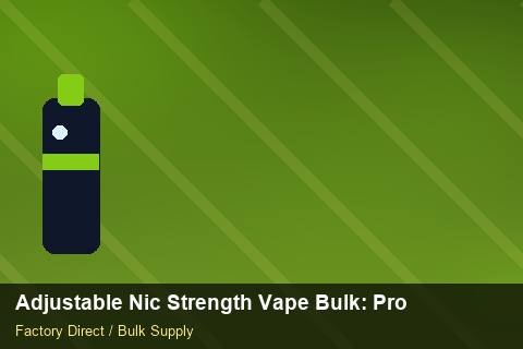 Adjustable Nic Strength Vape Bulk — Adjustable Nic Strength Vape Bulk: Production Capacity — Returns Portal photo 2
