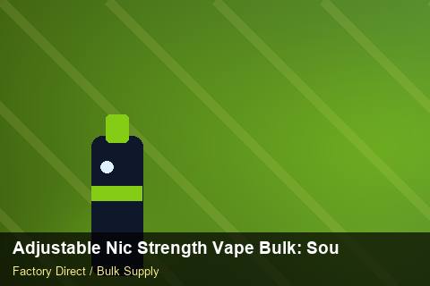 Adjustable Nic Strength Vape Bulk — Adjustable Nic Strength Vape Bulk: Sourcing Workflow — Returns Portal photo 1