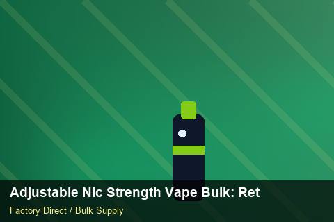 Adjustable Nic Strength Vape Bulk — Adjustable Nic Strength Vape Bulk: Returns & Warranty — Returns Portal photo 1