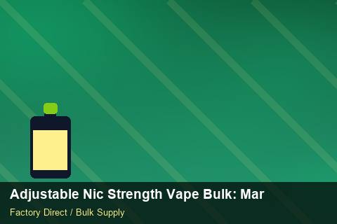 Adjustable Nic Strength Vape Bulk — Adjustable Nic Strength Vape Bulk: Margin Calculator — Returns Portal photo 1