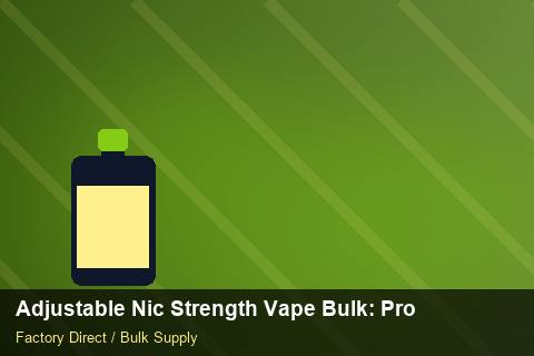 Adjustable Nic Strength Vape Bulk — Adjustable Nic Strength Vape Bulk: Procurement Checklist — Returns Portal photo 1