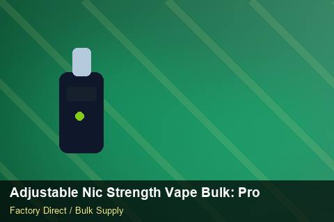 Adjustable Nic Strength Vape Bulk — Adjustable Nic Strength Vape Bulk: Procurement Checklist — Returns Portal photo 2