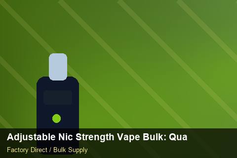 Adjustable Nic Strength Vape Bulk — Adjustable Nic Strength Vape Bulk: Quality Inspection Checklist — Customer Support photo 1