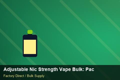 Adjustable Nic Strength Vape Bulk — Adjustable Nic Strength Vape Bulk: Packaging Standards — Customer Support photo 1