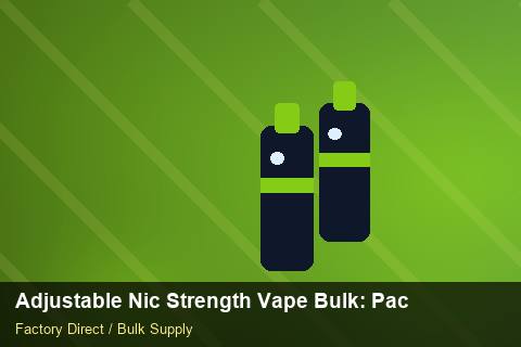 Adjustable Nic Strength Vape Bulk — Adjustable Nic Strength Vape Bulk: Packaging Standards — Customer Support photo 2