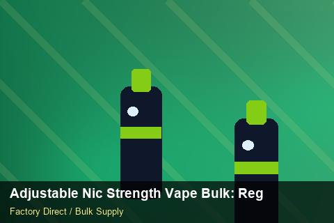 Adjustable Nic Strength Vape Bulk — Adjustable Nic Strength Vape Bulk: Regulatory Update — Customer Support photo 2