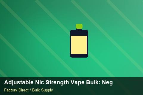 Adjustable Nic Strength Vape Bulk — Adjustable Nic Strength Vape Bulk: Negotiation Tips — Customer Support photo 2