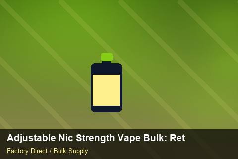 Adjustable Nic Strength Vape Bulk — Adjustable Nic Strength Vape Bulk: Returns & Warranty — Customer Support photo 2