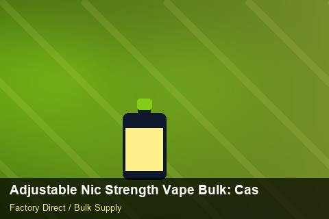 Adjustable Nic Strength Vape Bulk — Adjustable Nic Strength Vape Bulk: Case Studies — Customer Support photo 2