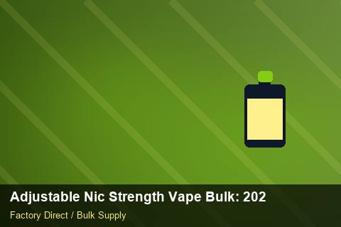 Adjustable Nic Strength Vape Bulk — Adjustable Nic Strength Vape Bulk: 2026 Buyer's Handbook — Technical Training photo 1